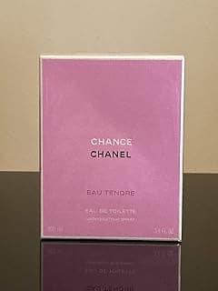Chance Eau Tendre by Chanel Eau De Toilette Spray 3.4 oz / 100 ml (Women) | Floral Fragrance, Round Glass Bottle, Pink Juice, Women's Perfume, Iconic Scent